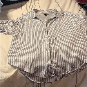 Universal thread striped shirt